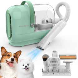 Dog grooming vacuum