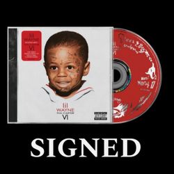 Signed LIL WAYNE Tha Carter VI (Sealed) CD 