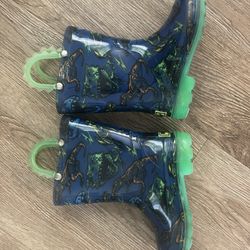 Light Up Rain Boots Size 10