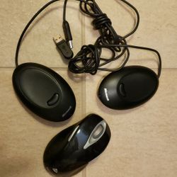 Microsoft -  Wireless Laser Mouse 5000 with 2 Wireless Mouse Receiver v1.0