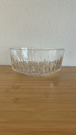 Vintage 8” Glass Starburst Serving Bowl - $10