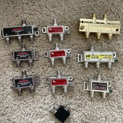 Lot Of Coaxial Splitters