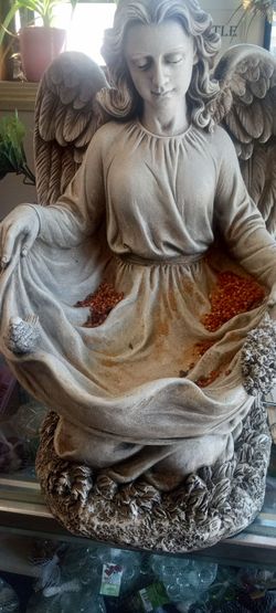 New angel birdbath high quality masterpiece very detailed