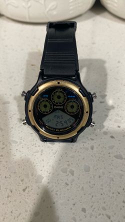 Vintage Casio watch multiplanner
