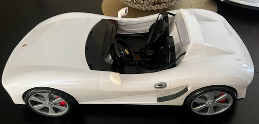 Kids Sports Car Toy – White. Good condition, clean and ready for play. Great for toddlers and young children.