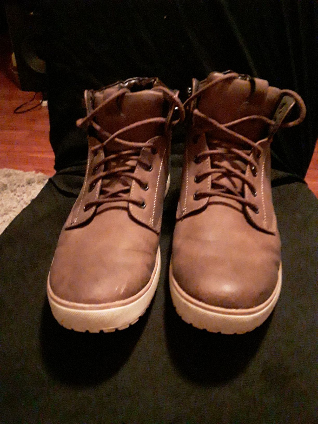 Men's brown boots