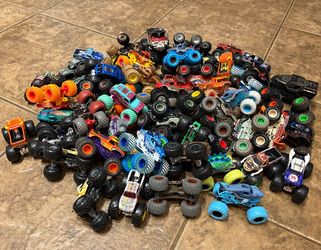 Hot Wheels Monster Jam trucks ($3 each)