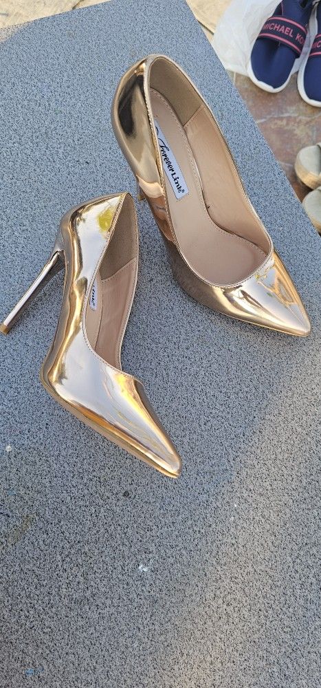 Gold Heels