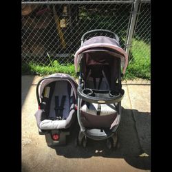 Baby stroller and car seat