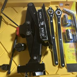 Car jack & Car Wrench Set 