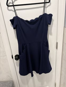 Navy blue B. Darling dress with pockets #navyblue #dresswithpockets