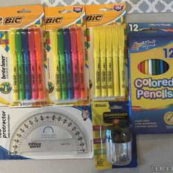 School supplies bundle 
