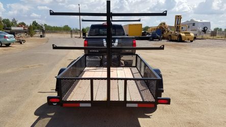 Kayak trailer camping trailer