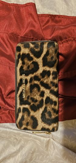 Michael Kors Leopard Print Wallet