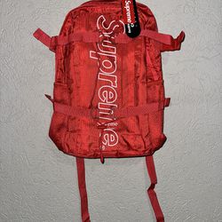 Supreme Cordura Backpack Red Brand New
