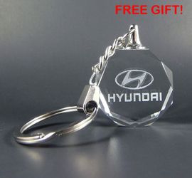 Hyundai Acrylic Keychain