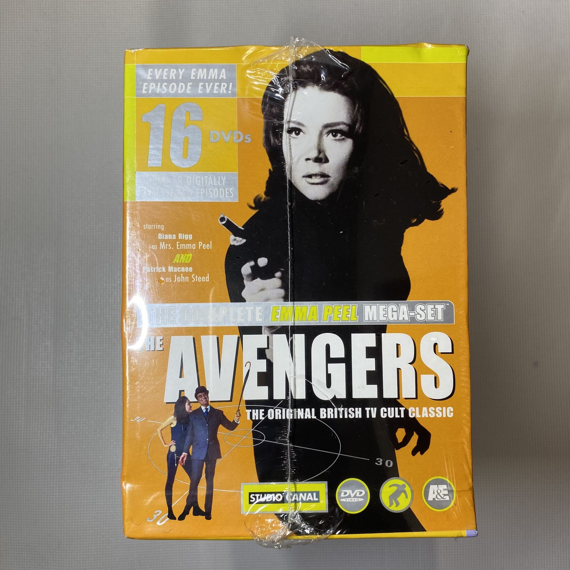 The Avengers Emma Peel Megaset (16-Disc DVD) New Sealed Diana Rigg