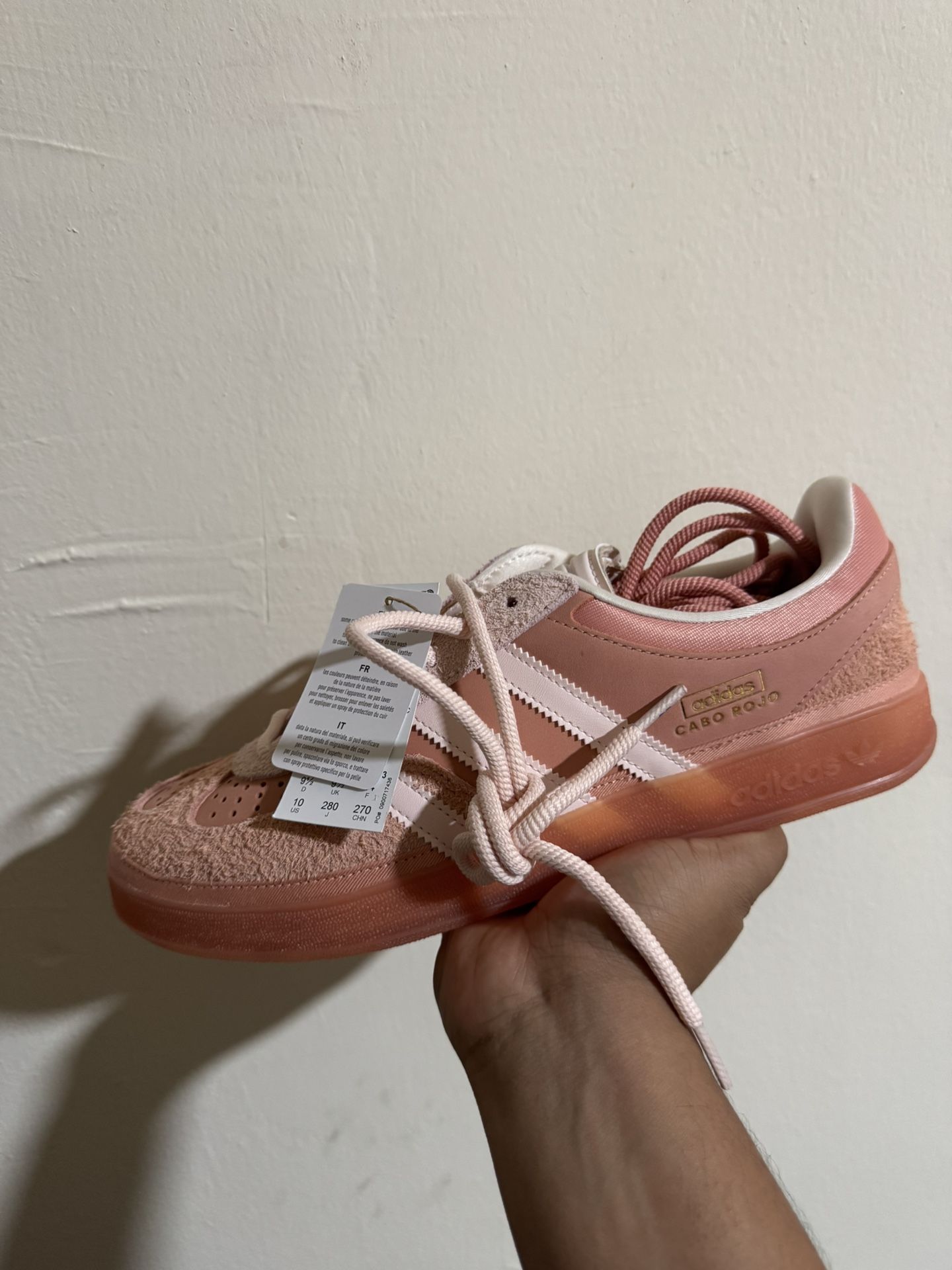 Bad Bunny Adidas Gazelle Cabo Rojo Size 10