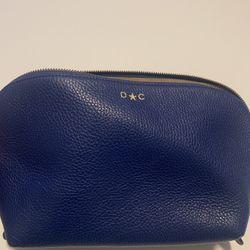 Dagne Dover Blue Cosmetic Pouch