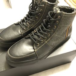 Aldo Sneakers Mens - Black Gray Camel Colors