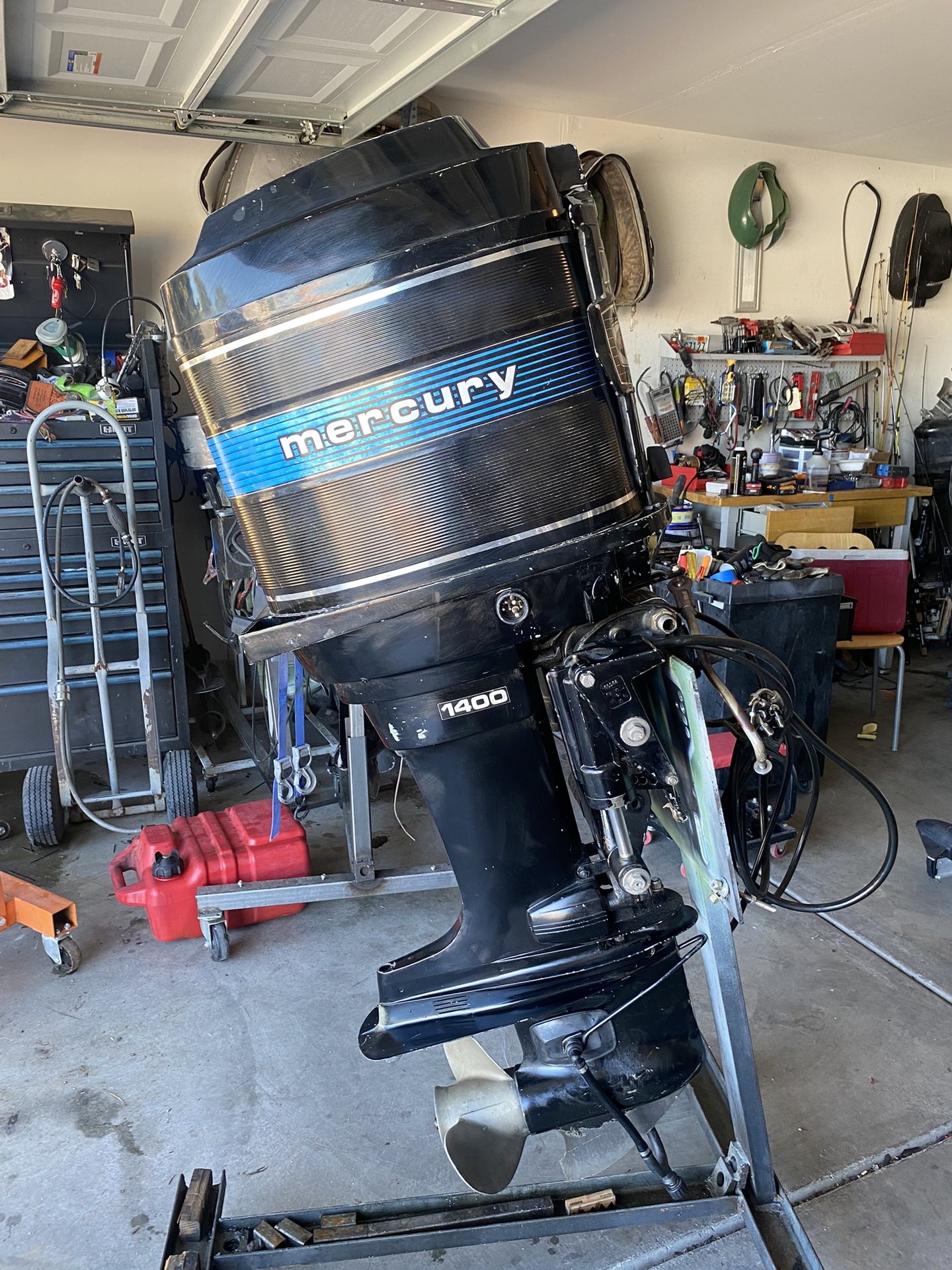 1980 Tower of Power 140hp Mercury Outboard Motor for Sale in North Las