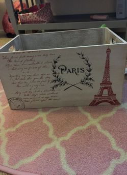 Paris decoritive box