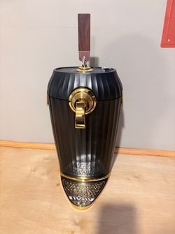 Home Beer Tap Dispenser Black and Gold