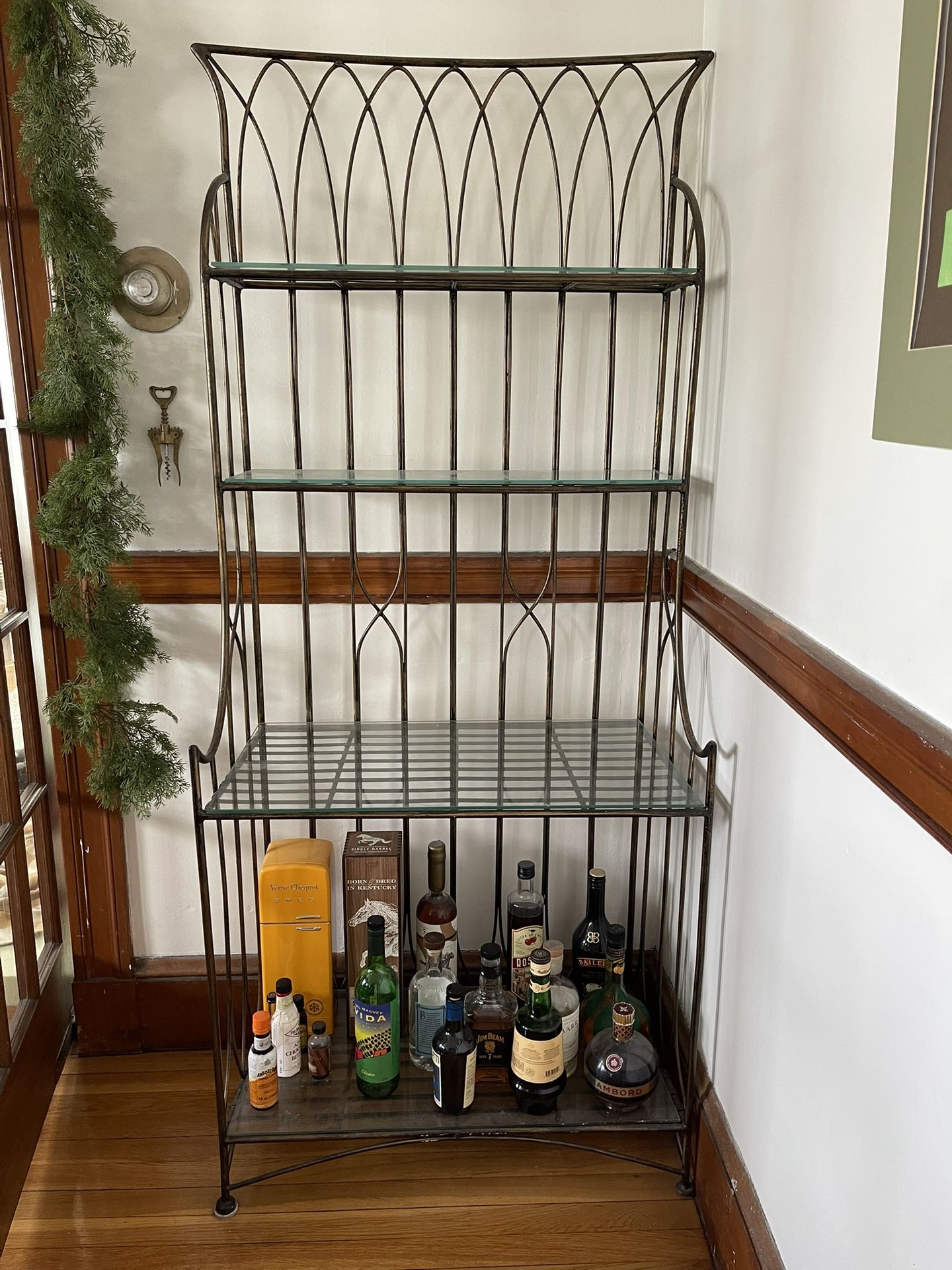 Free - Brass & Glass Shelves