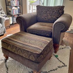 Sofa Chair & Ottoman 