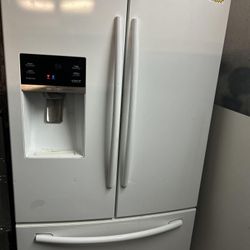 White Refrigerator Samsung 