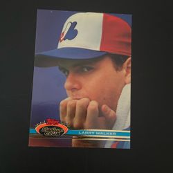 91 Topps Stadium Club Larry Walker #93