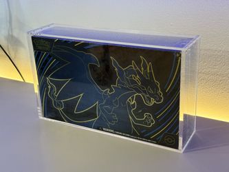 Phantasmal flames Charizard UPC Acrylic Case -Limited Stock -IN STOCK