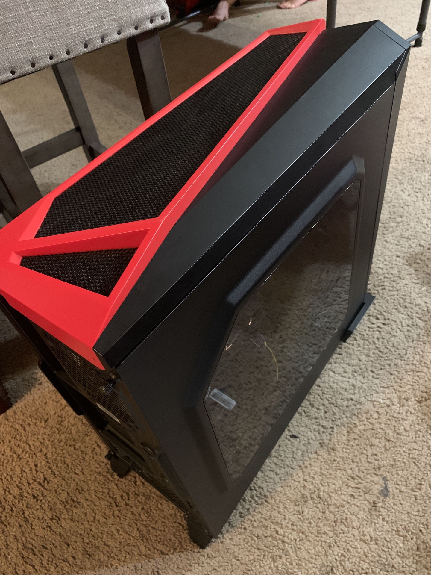 Custom build gaming pc ,27”Monitior keyboard and mouse