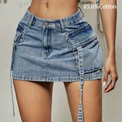 Denim Mini Skirt Size 0 