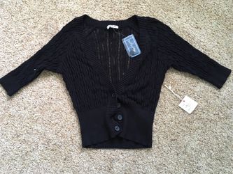 New Shrug Cropped Sweater Cardigan S