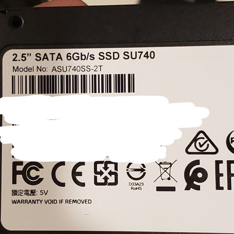 2TB ADATA Ultimate SU720 Solid State Drive 2TB