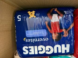 Huggies Overnites Diapers Size 5 – 18 Count