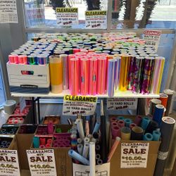 Craft Vinyl And HTV Clearance 