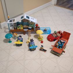 Bluey Friends & Family Beach 45pc Set - Discontinued