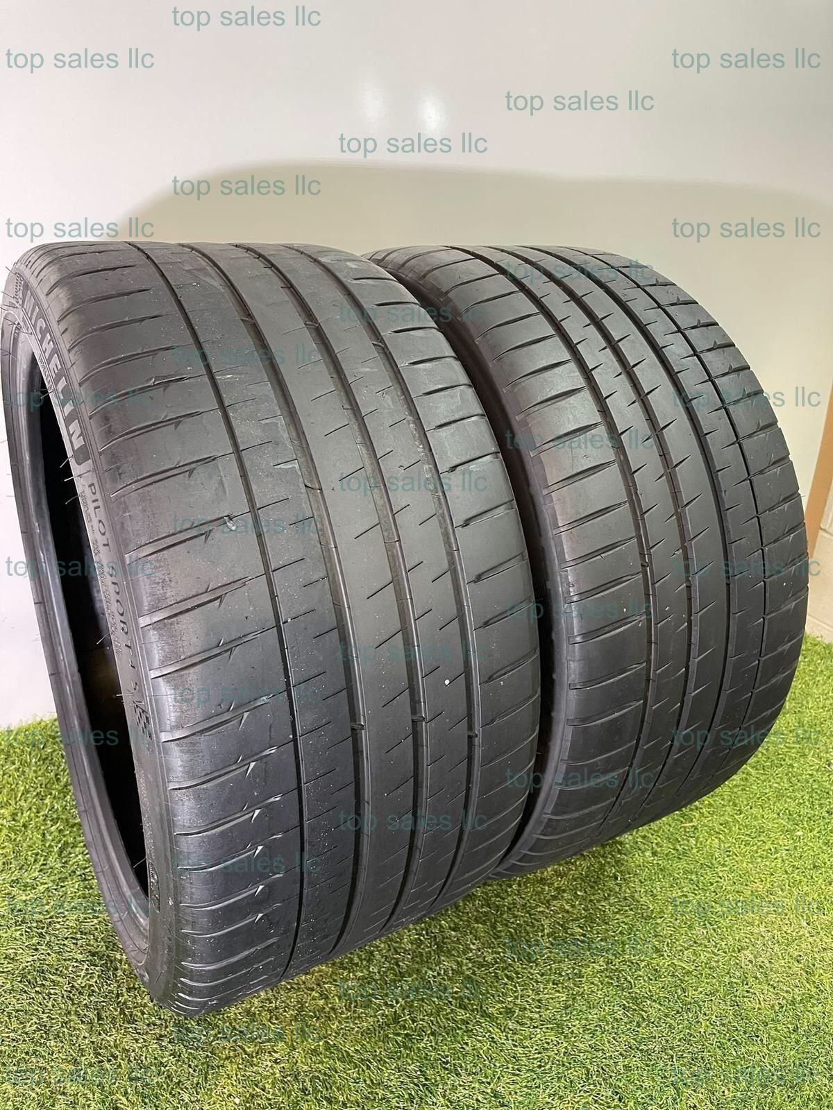 U235 285 30 20 99Y Michelin Pilot Sport 4S 2 Used Tires 80% Life