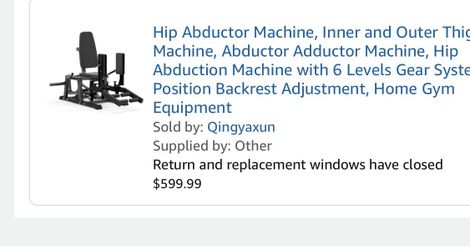 Hip Abductor machine