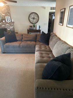 Sectional 3 piece Grey