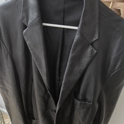Leather jacket Alfani