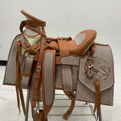 Nueva Montura Charra Bordada 