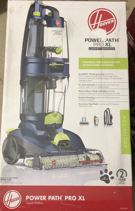 Hoover Power Path Pro XL Carpet Washer - new