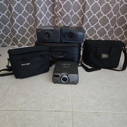 3 Working Projectors With Cases And Cabels Need. $60 FIRM! 