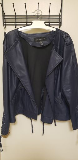 Size 26- Faux Leather Jacket
