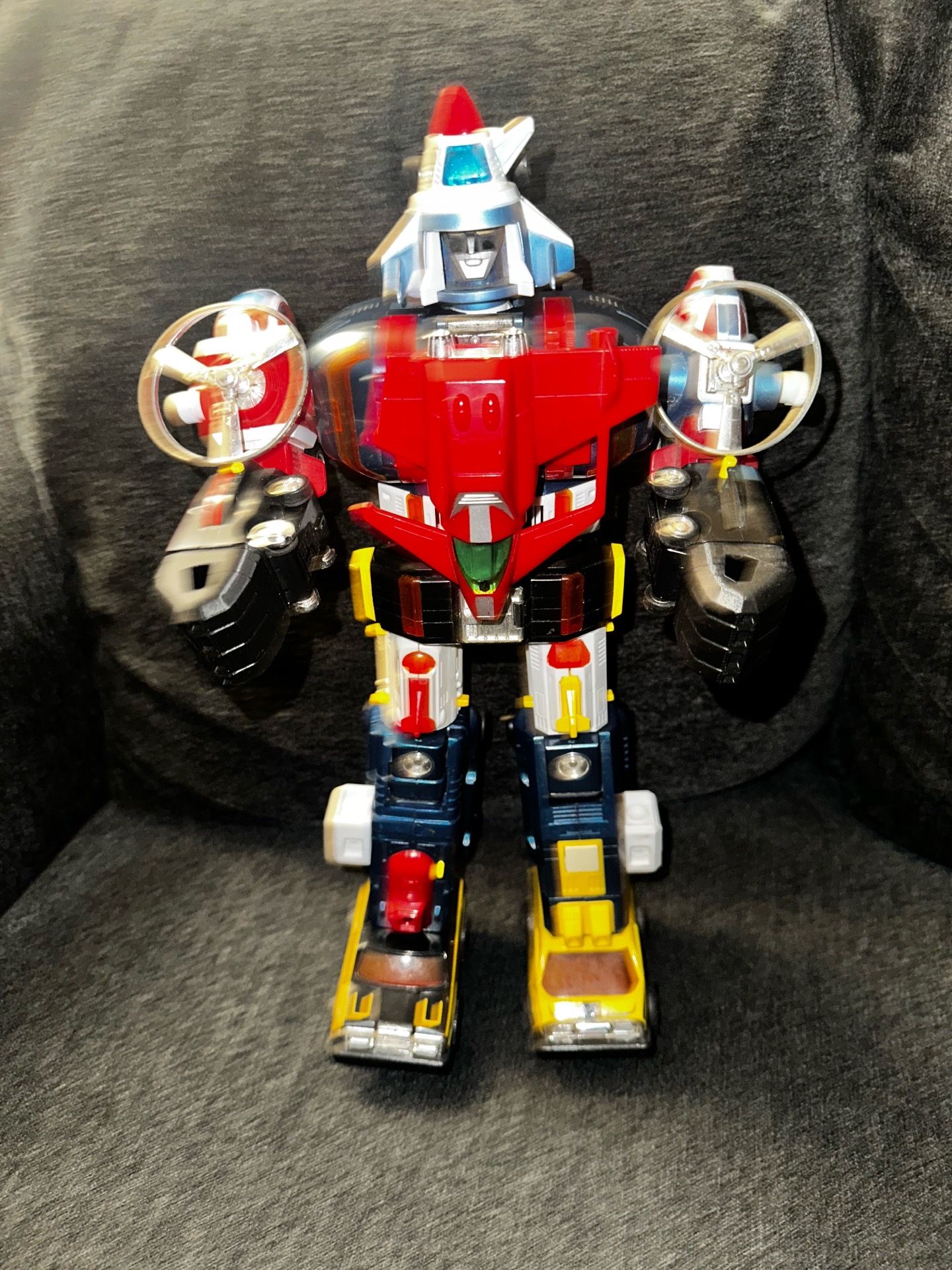 Vintage Voltron 1 Deluxe Warrior Set Dairugger XV Japan 15" Robot 1982