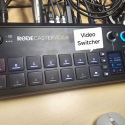 Rodecaster Video Switching Device