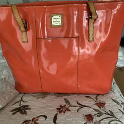 Dooney And BourkePatent Leather Purse